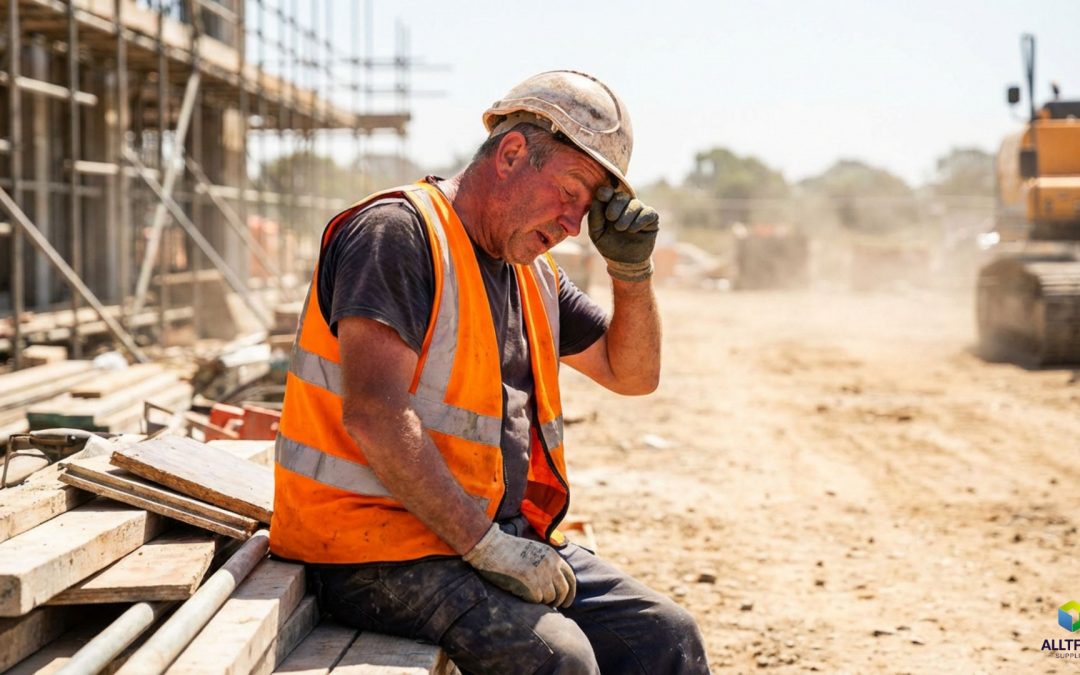 ¿Qué es un golpe de calor en el trabajo y cómo prevenirlo?