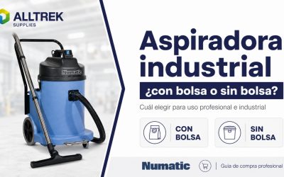 ¿Aspiradora industrial con bolsa o sin bolsa?