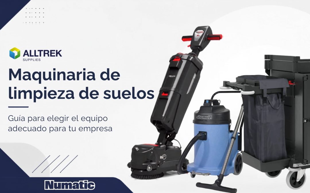Maquinaria de limpieza de suelos