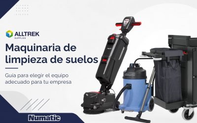 Qué maquinaria de limpieza de suelos necesita tu empresa